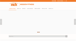 Desktop Screenshot of missionfitnessnow.com