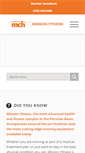 Mobile Screenshot of missionfitnessnow.com